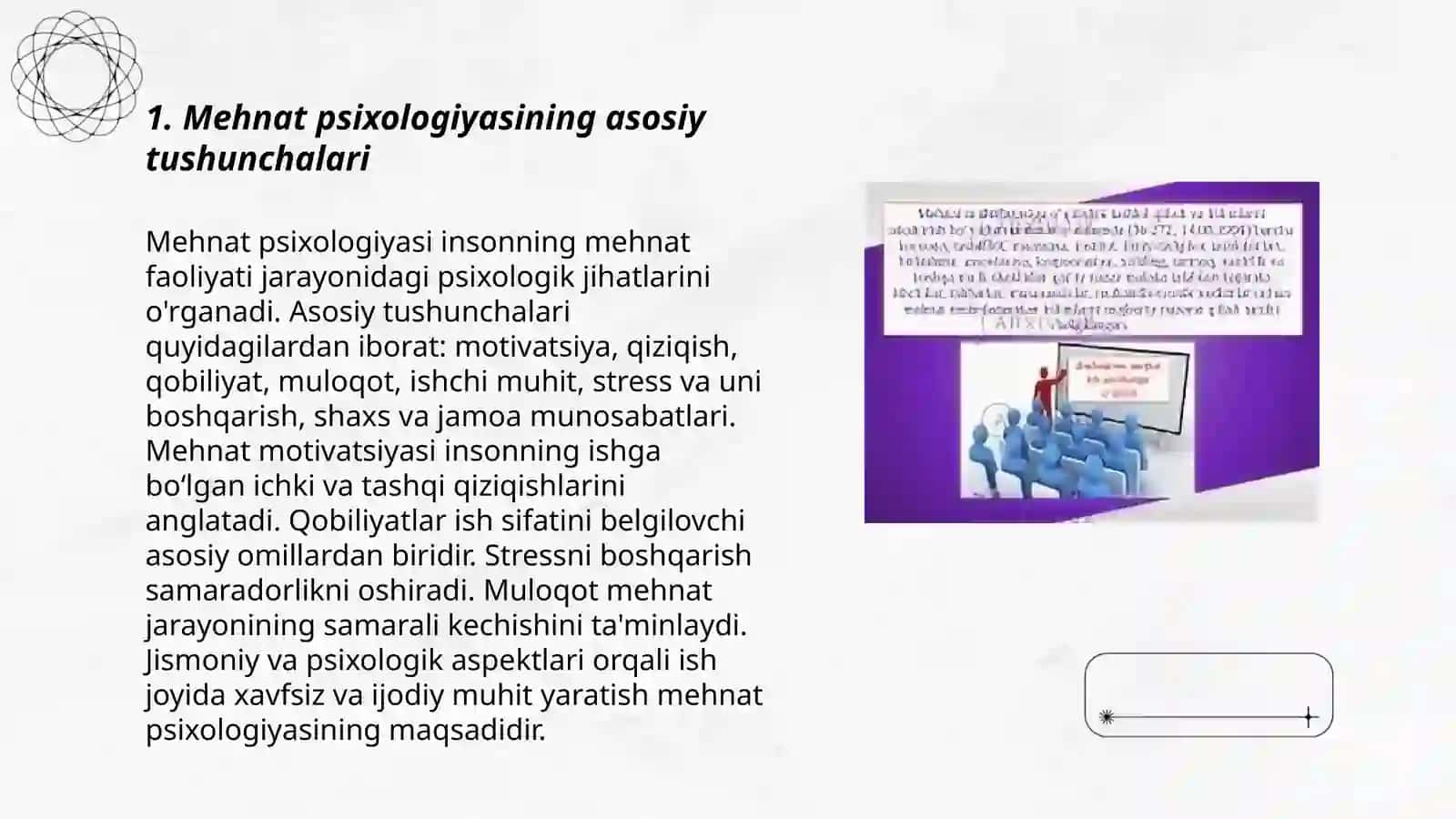 Mehnat psixologiyasi va shaxs faoliyati 3