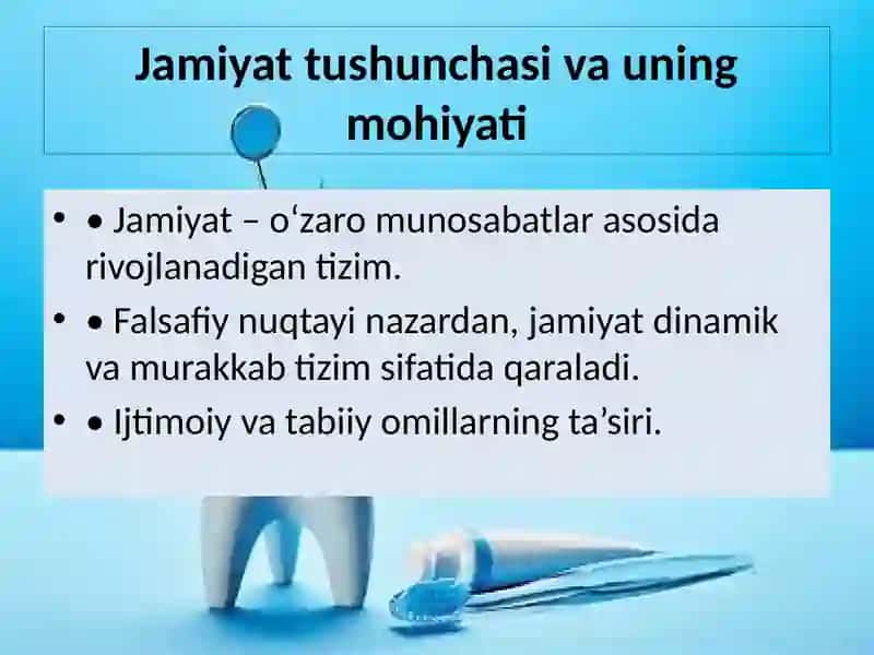 Jamiyatning falsafiy tahlili 3