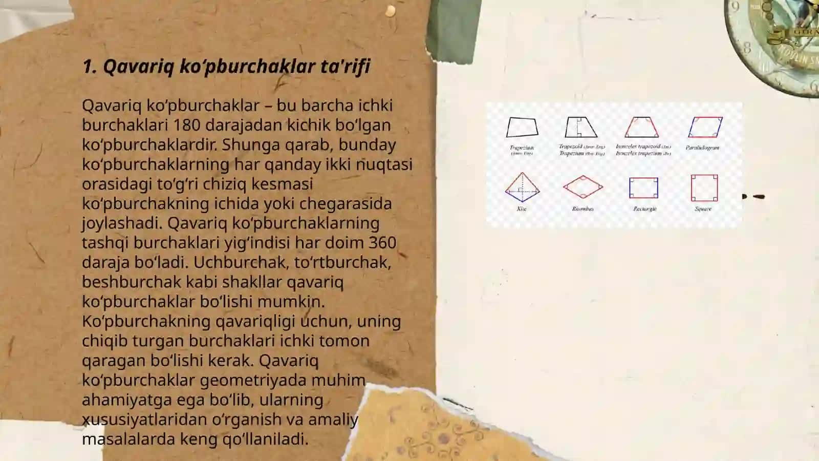 Qavariq ko‘pburchaklar 3