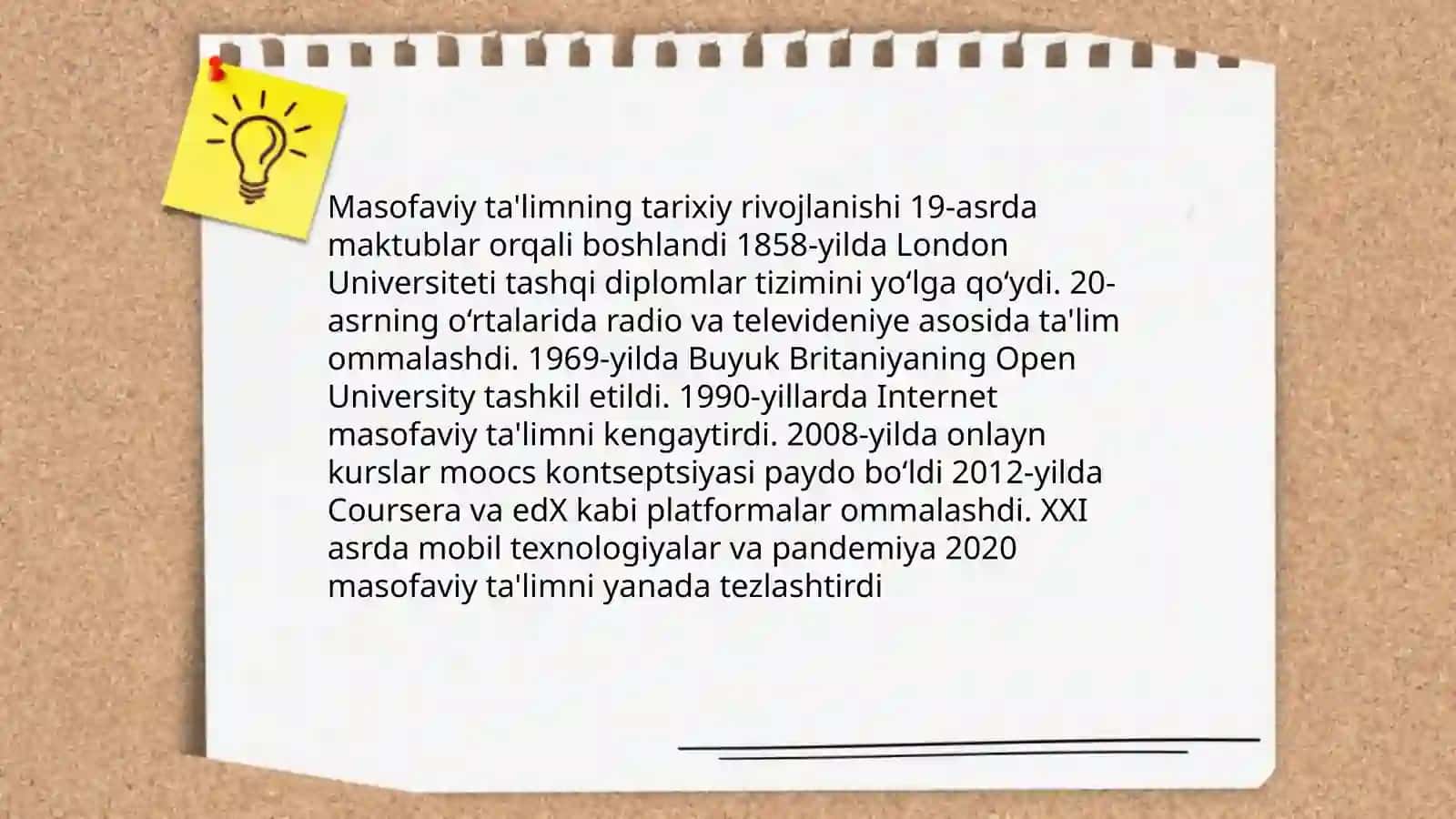 Jahonda masofaviy ta'limning rivojlanishi 3