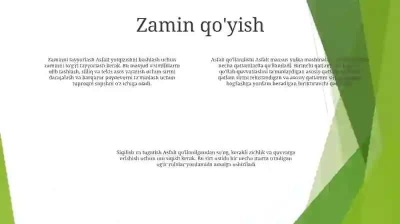 Yõlni Asfalt Qilish 3