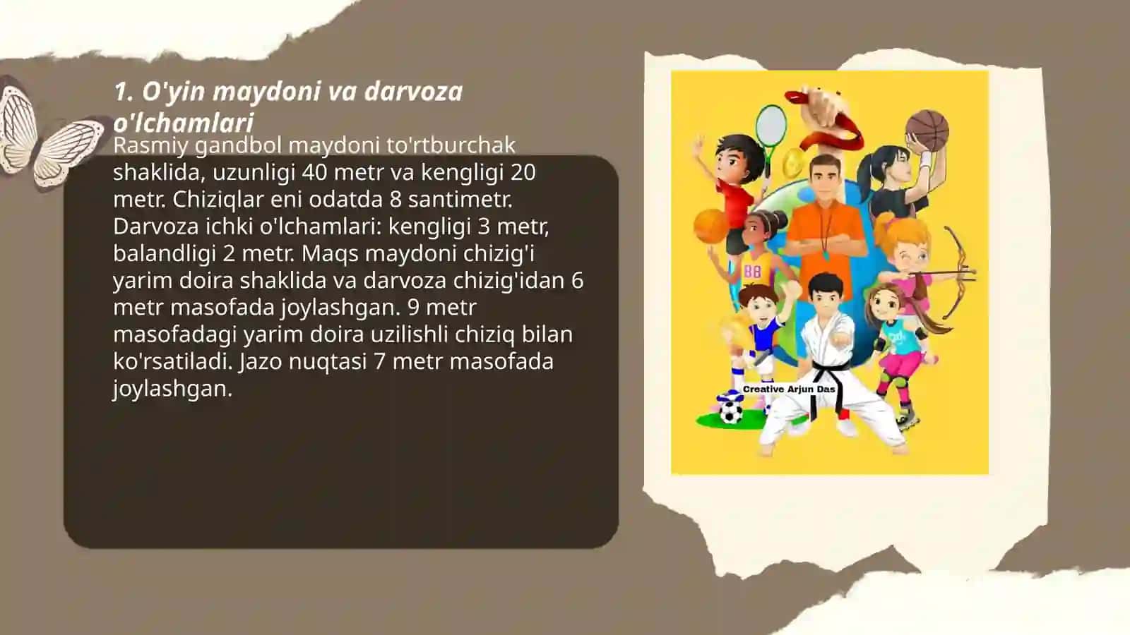 Gandboll o'yin qoidalari 3