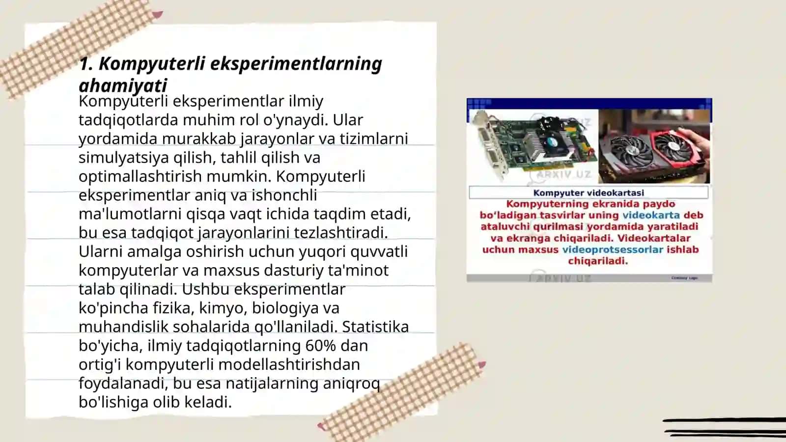Kompyuterli eksperiment,uning imkoniyatlari va samaradorligi 3