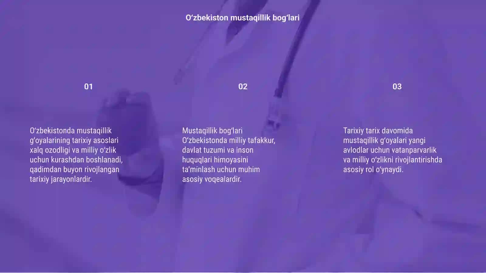 Oʻzbekistonda mustaqillik gʻoyalarining tarixiy asoslari 3