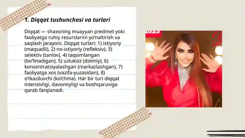 Diqqat va Sezgi 3