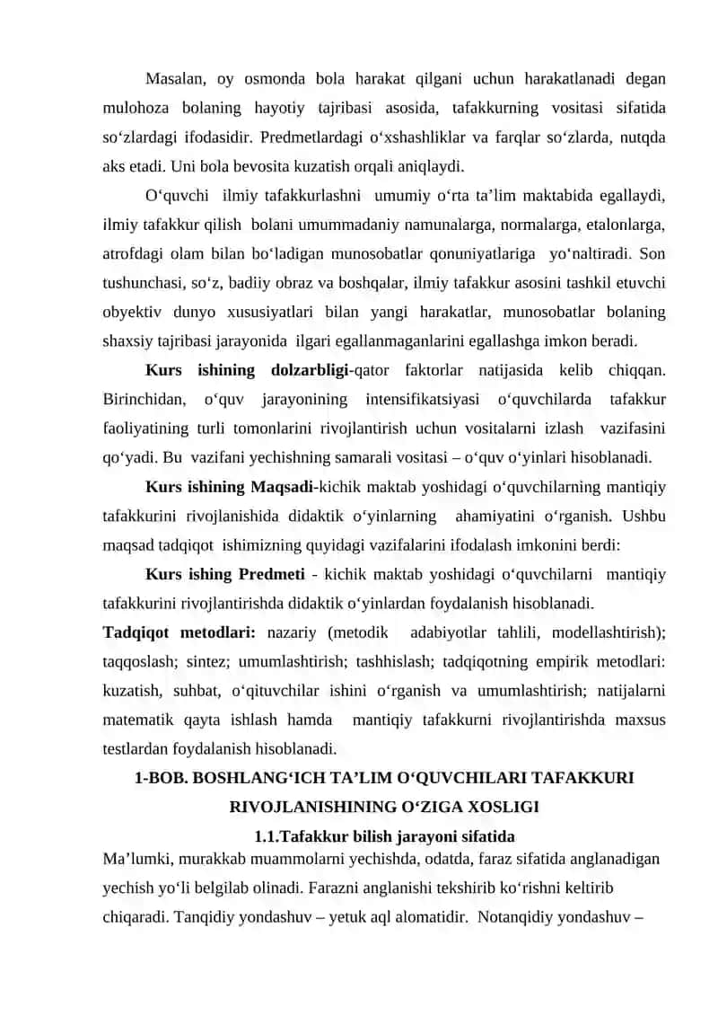 Interfaol metodlar vositasida o’quvchilarni mustaqil fikrlashga o’rgatish 3