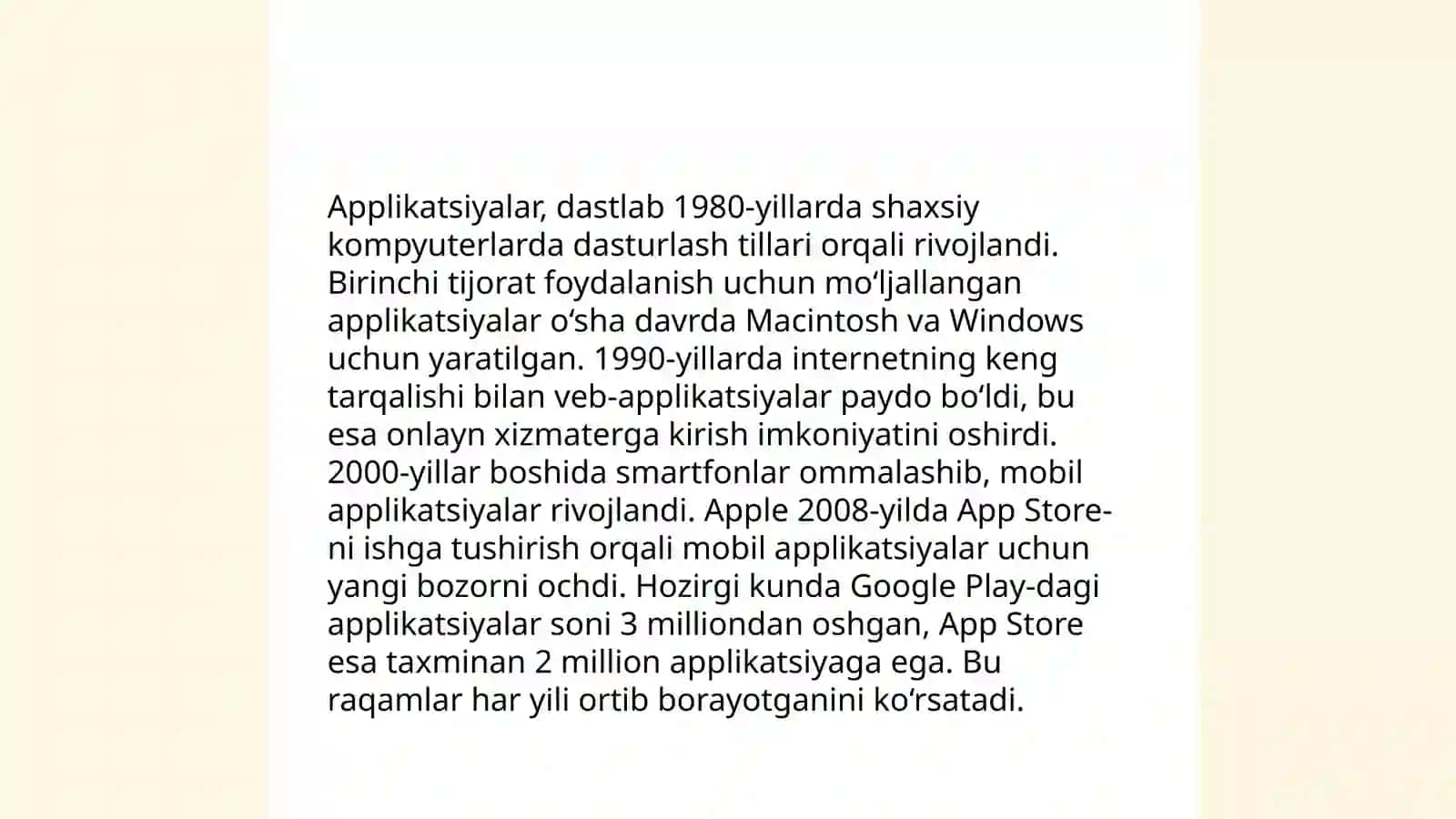 Applikatsiya amaliy san‘at turi sifatida. MTT da applikatsiya turlari 3