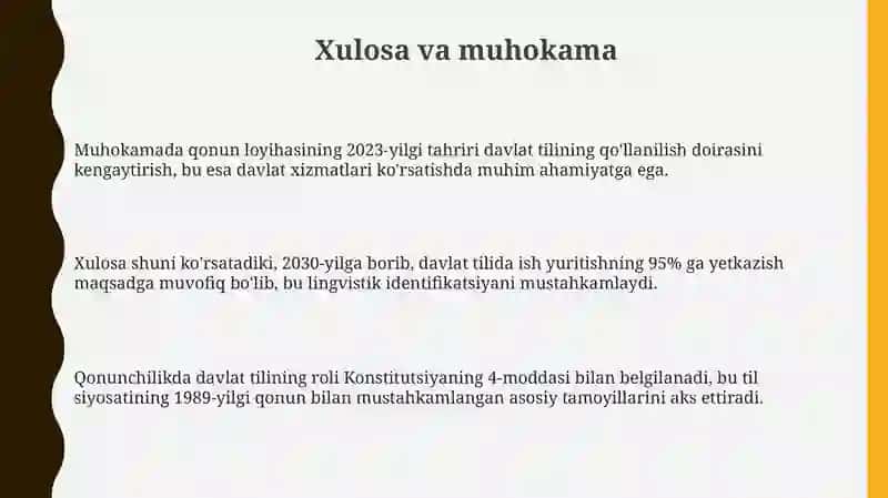 Davlat tili va qonunchiligi 3