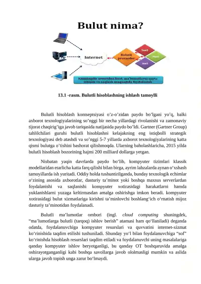 13-mavzu. Bulutli va blokcheyn texnologiyalari bilan ishlash 3