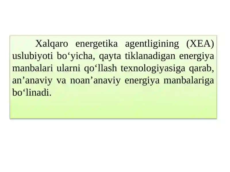 Qaytatiklanuvchi energiya manbalari 3