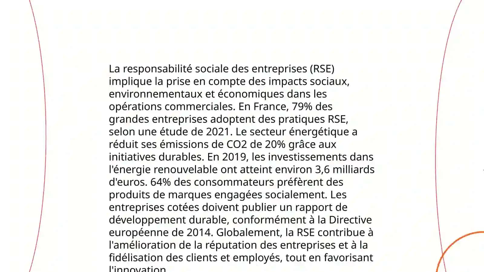 Responsabilité Sociale des Entreprises (RSE) 3
