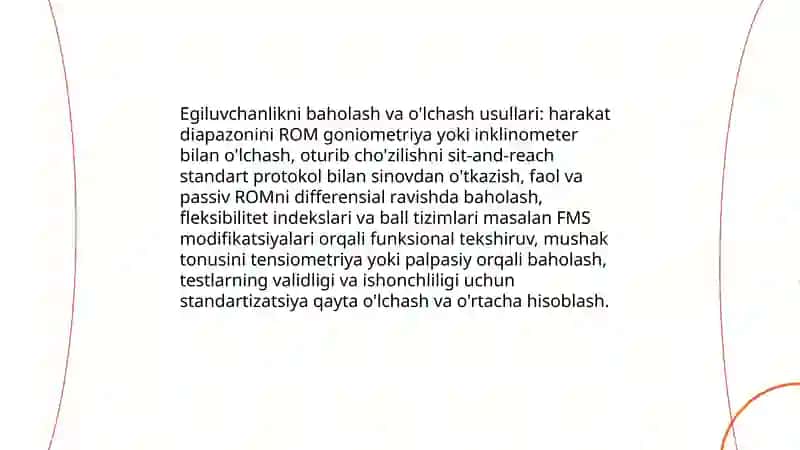 Egiluvchanlik sifatini rivojlantirish 3