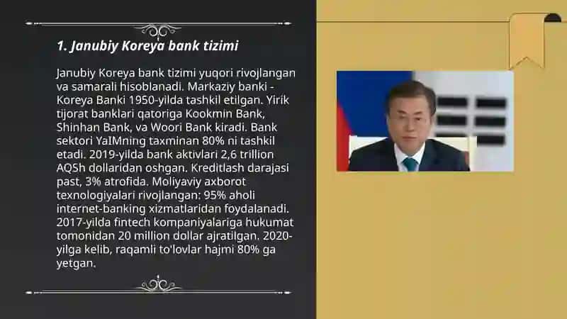 Janubiy Koreya Iqtisodiyoti 3