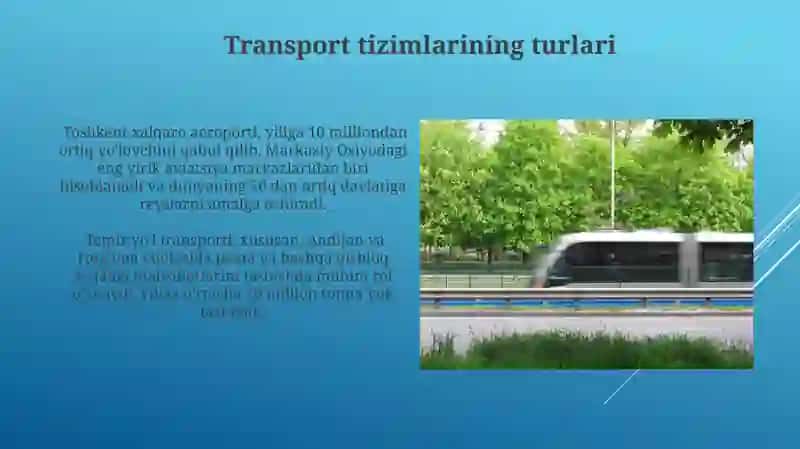 Transport tizimlarining turlari 3