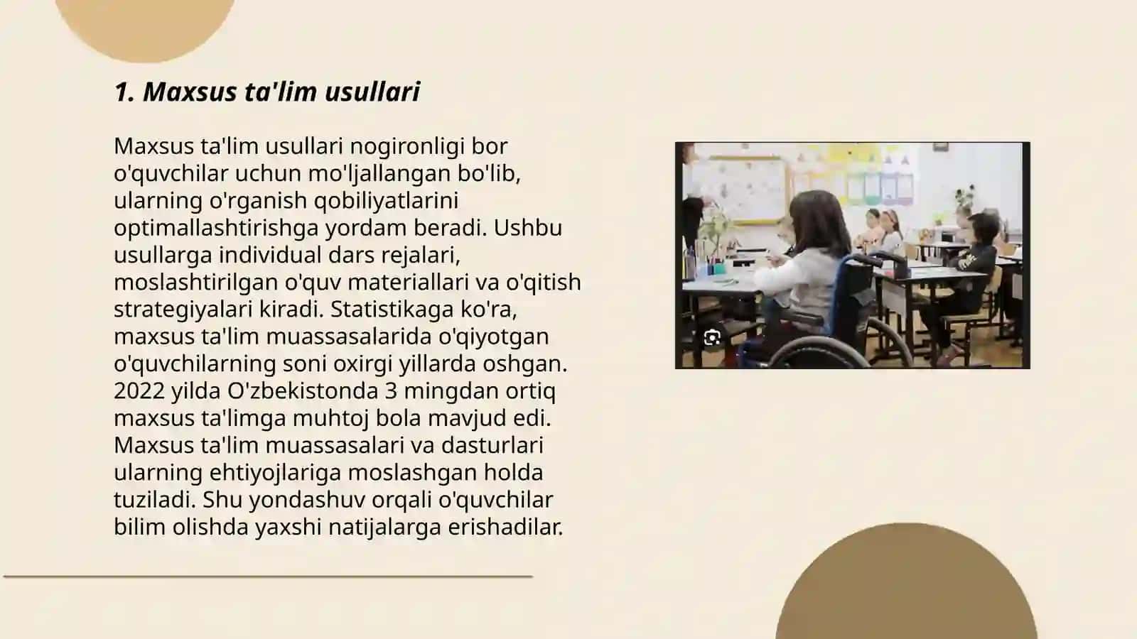 Maxsus ta'lim usullari 3