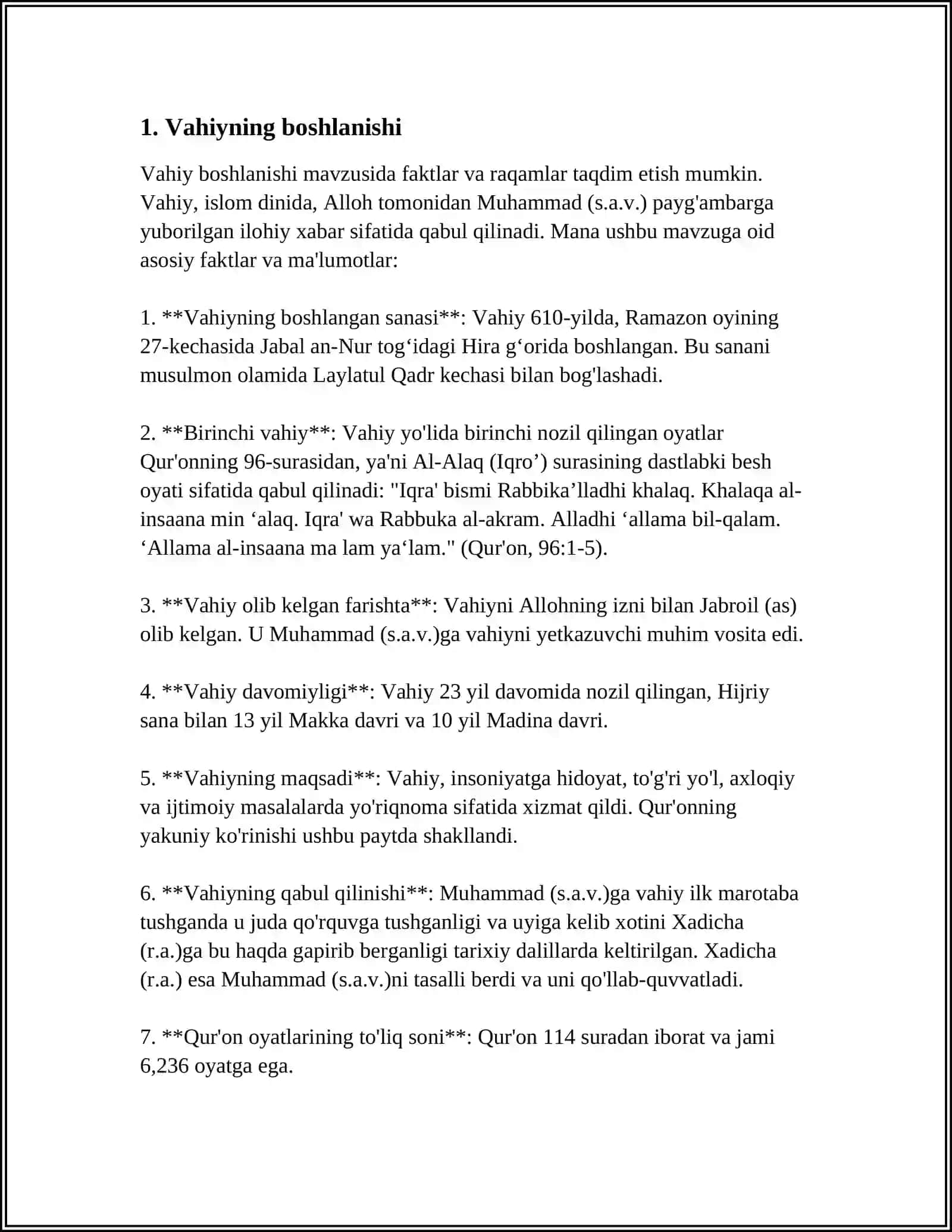 QUR’ON KARIMNING JAMLANISH TARIXI 3