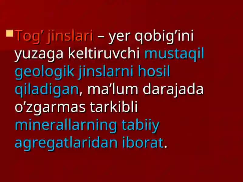 Tabiiy tosh materiallari 3