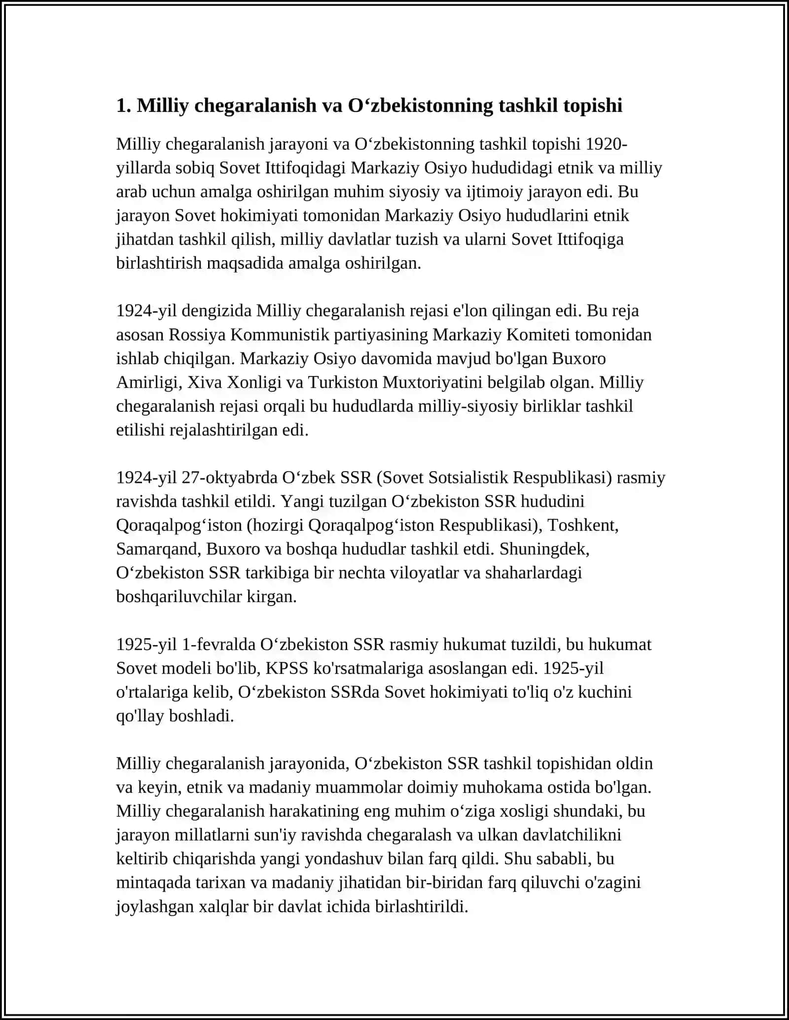 OʻZBEKISTONNING TARIXIY GEOGRAFIYASI (1924-1991) 3