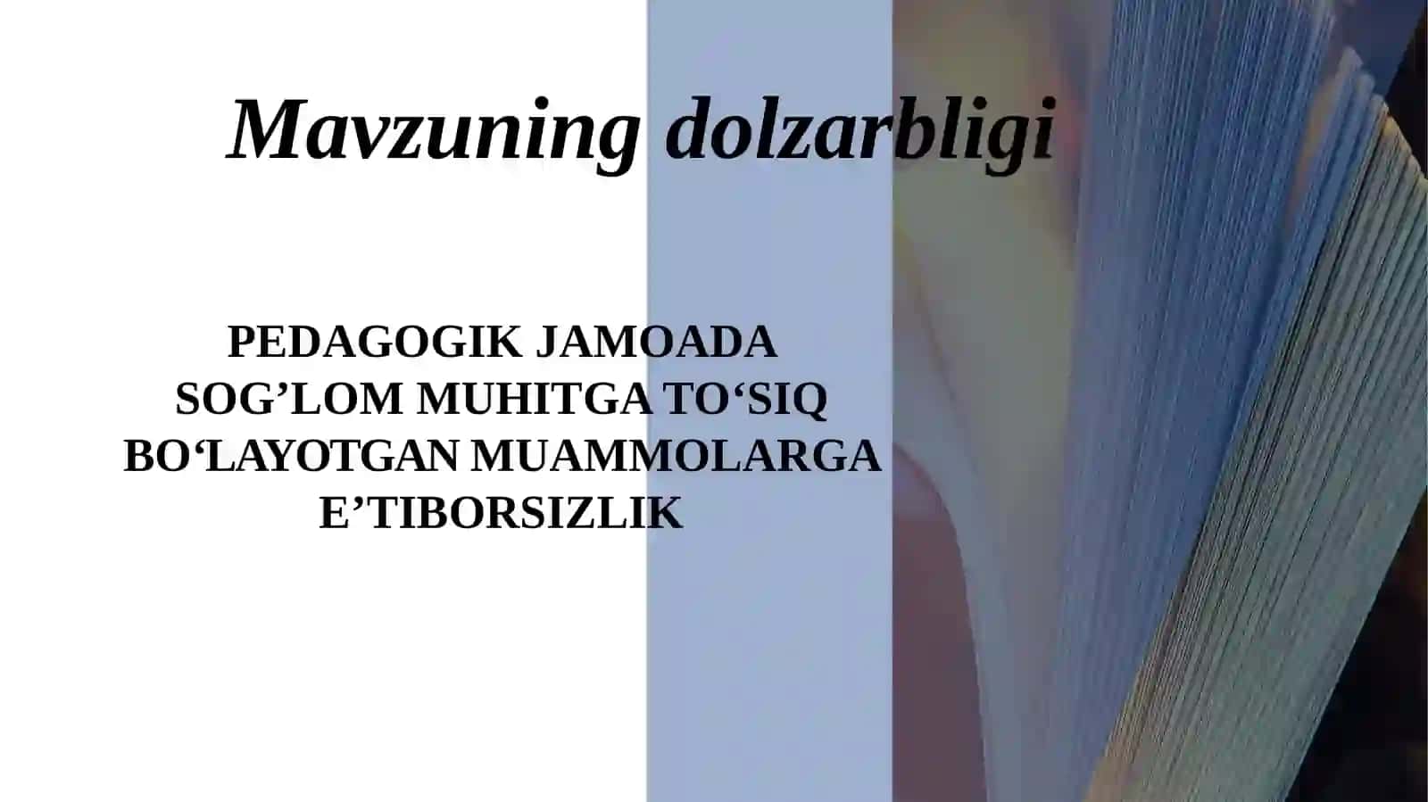 Pedagogik jamoada sogʻlom muhitni shakllantirishda maktab direktorining oʻrni 3