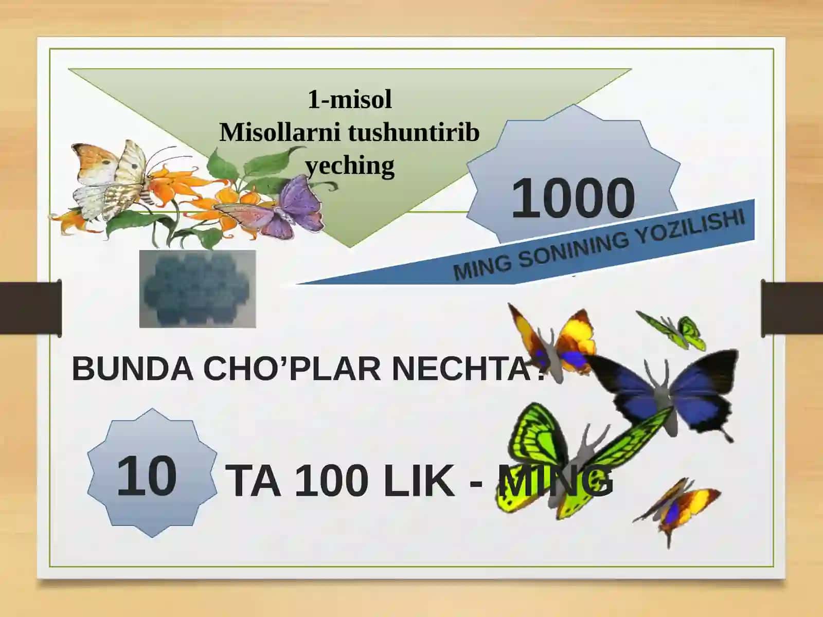 2-SINF MATEMATIKA Fanidan Tayyorlagan Bir Soatlik Dars Ishlanmasi 3