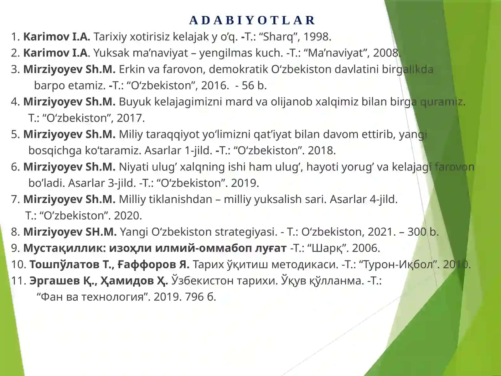 O‘zbekistonning eng yangi tarixi 3