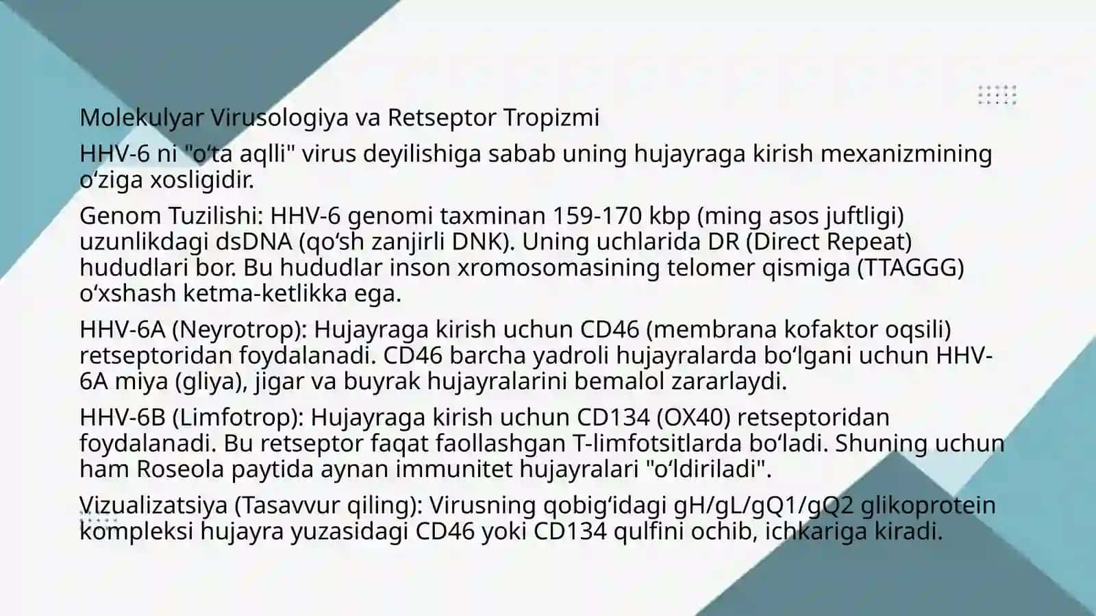6 tipdagi gerpes virusi qo’zg’atgan infeksiya 3