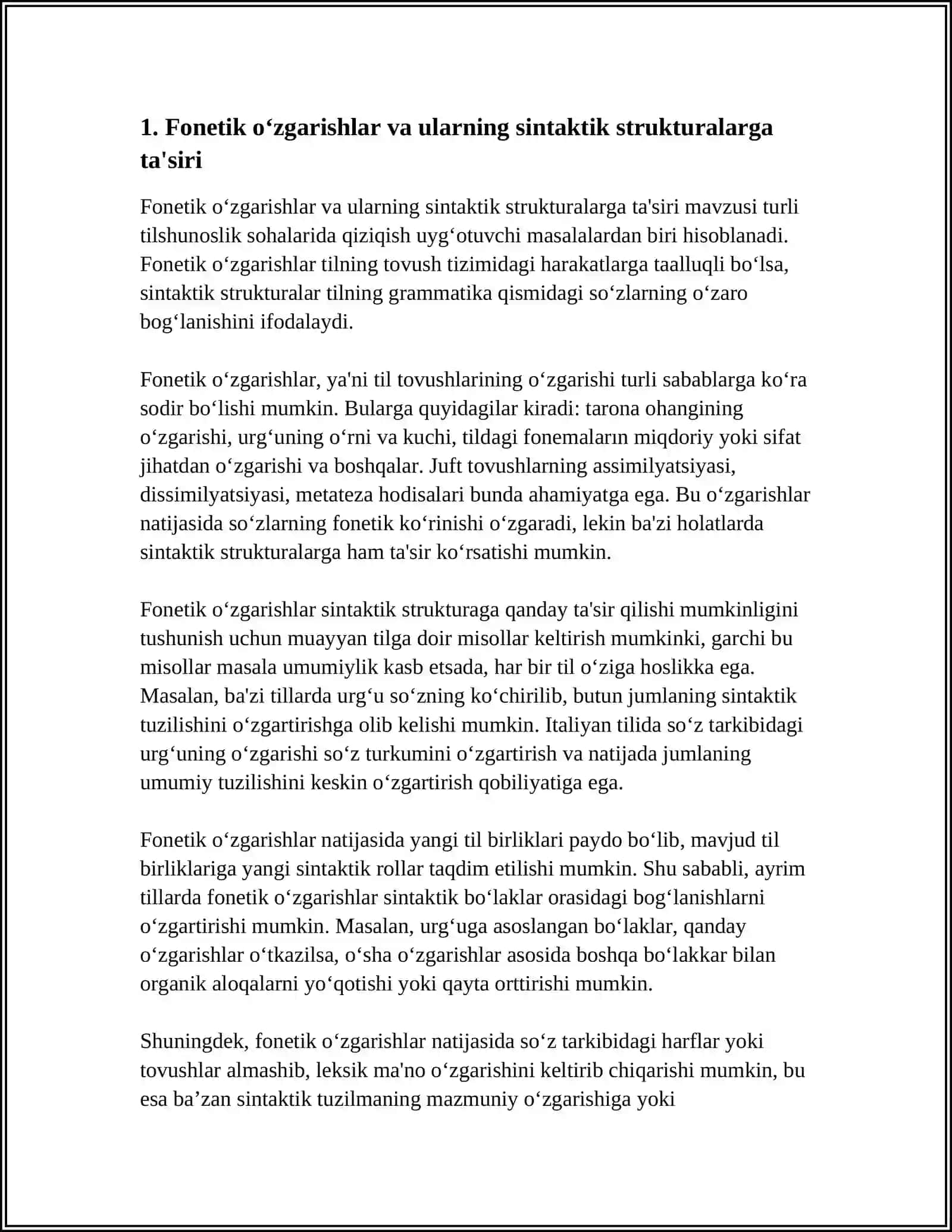 Dialektal matnlardan sôz yasalishi va sintaktik tahlil 3