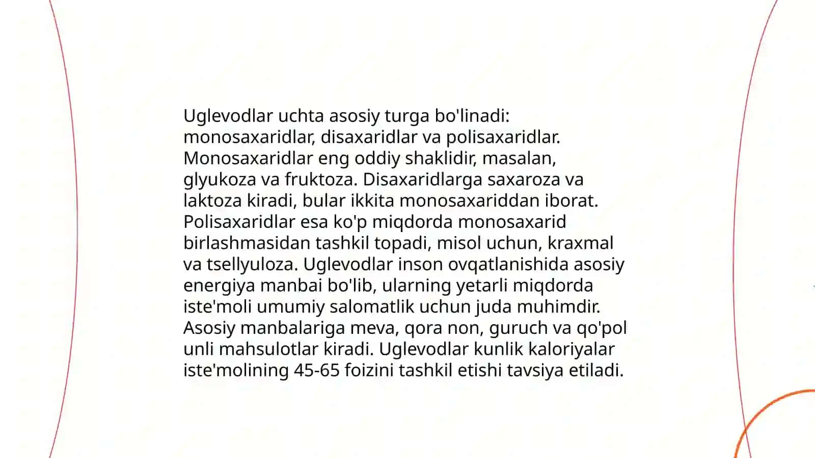 Uglevodlarni hazmlanishi va soʻrilishi,glikogen sintezi va parchalanishi,glikogen kasalliklari 3
