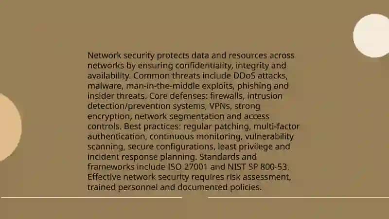 Information and security 3