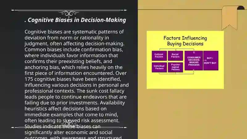 The Psychology of Decision-Making: Understanding the Factors That Influence Choices 3
