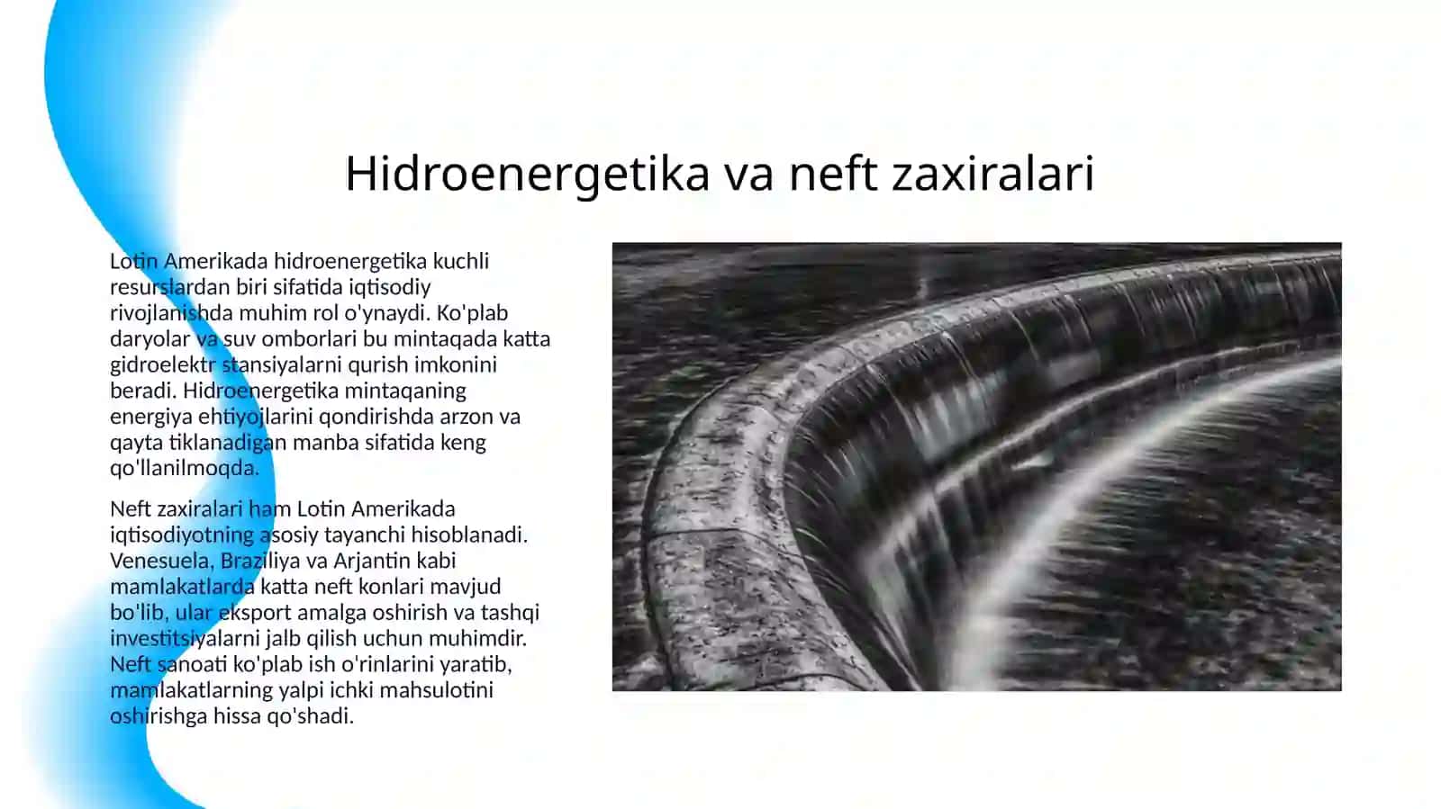 LOTIN AMERIKASINING TABIIY RESURSLARI VA UNING IQTISODIY RIVOJLANISHGA TA’SIRI 3