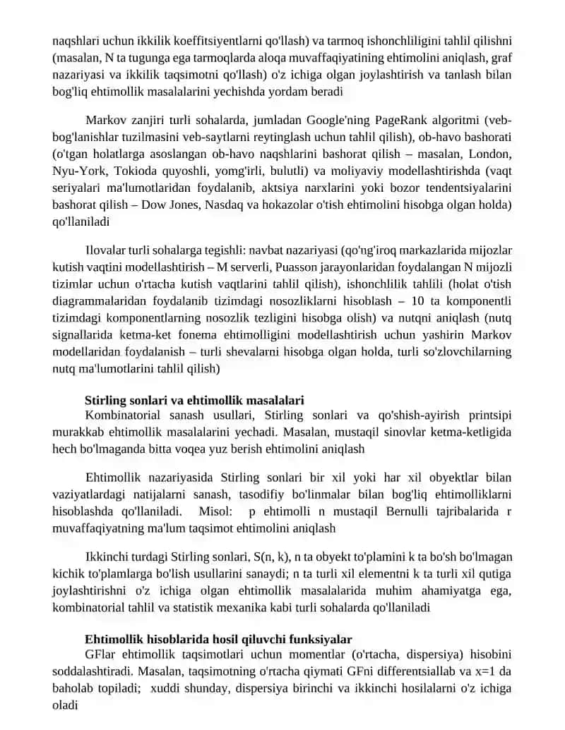 Kombinatorial sanash usullari 3
