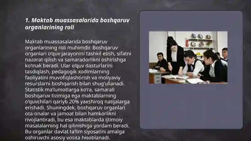 Maktab muassasalarida boshqaruv organlari 3