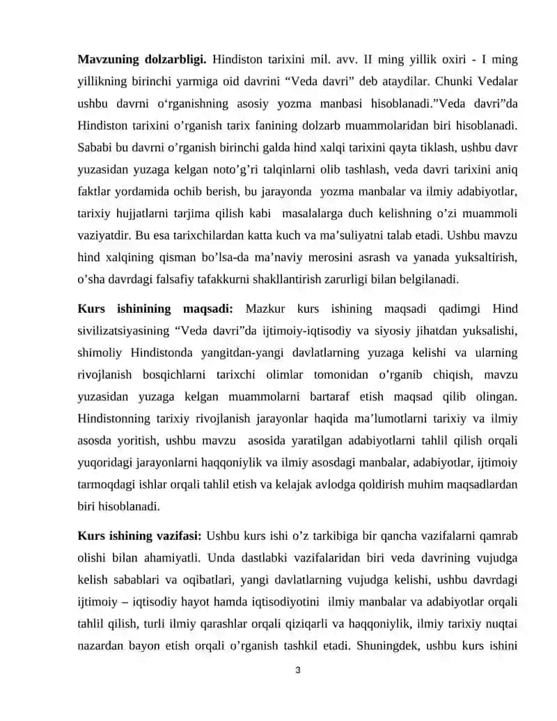 Veda Davrida Hindistonda Ijtimoiy-Iqtisodiy va Siyosiy Hayot 3
