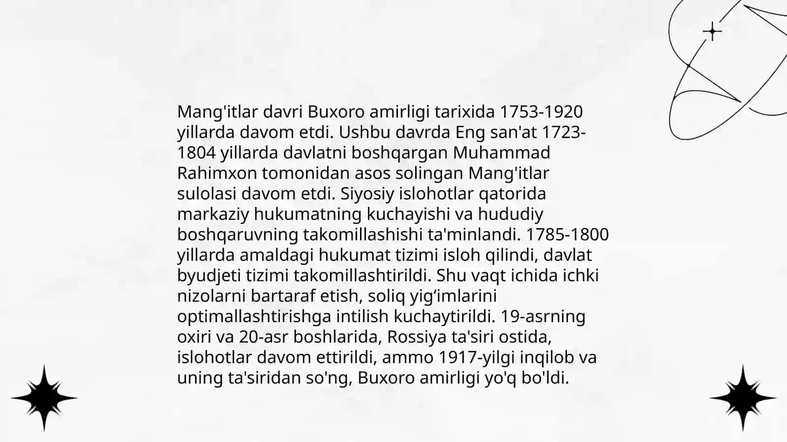 MANG'ITLAR BOSHQARUVI DAVRI 3