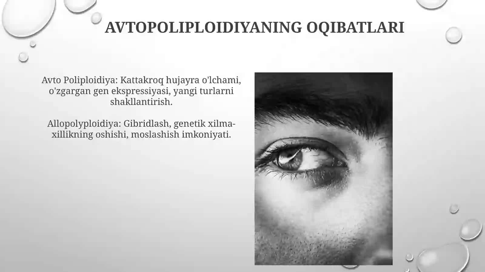 Avtopoliploidiya va allopolipoidiya, sitoplazmatik mutatsiyalar 3