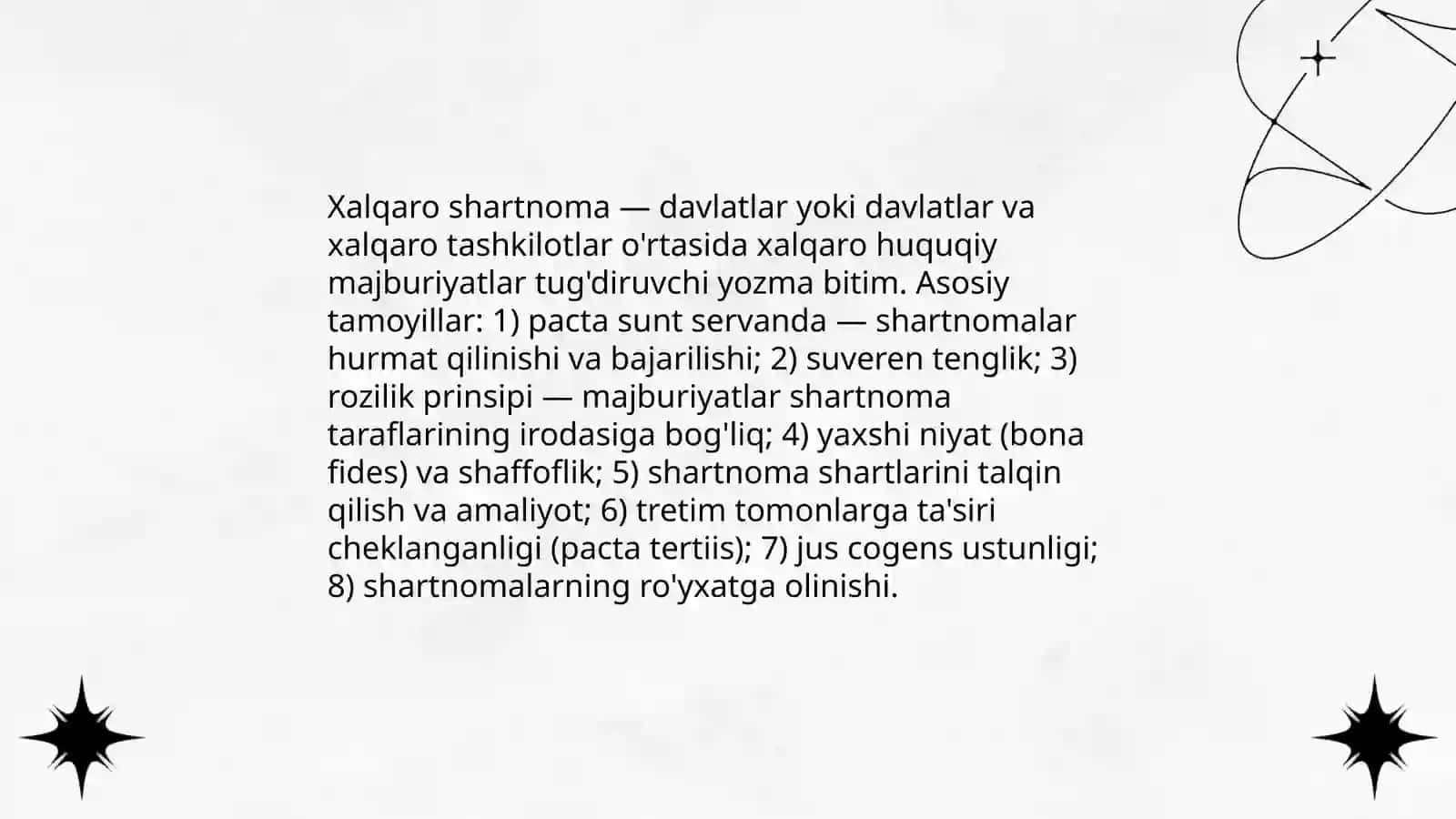Xаlqаrо shartnоmаlаr huquqi 3