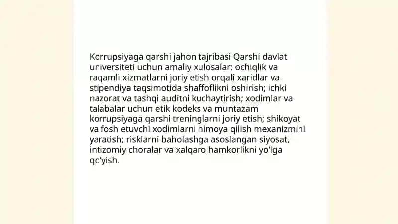 Karrupsiyaga qarshi kurashda jaxon tajribasi 3