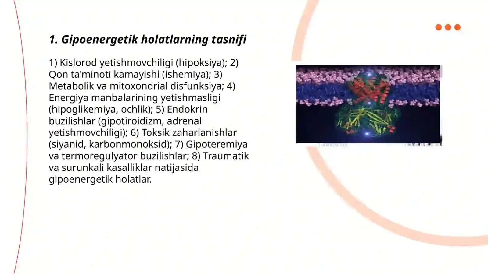 Gipoenergetik holatlar 3