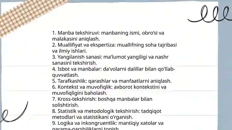 Axborot iste'mol qilish madaniyati 3