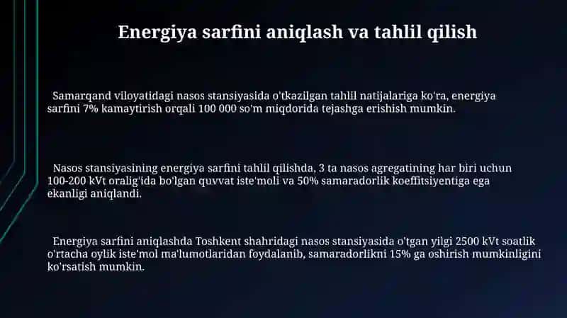 Nasos Qurilmasining Asosiy Ish Ko'rsatkichlarini Hisoblash 3