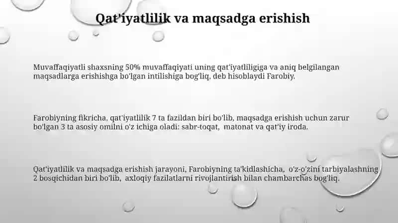 Farobiyning Oliyjanob Inson Xususiyatlariga Zamonaviy Talqin 3
