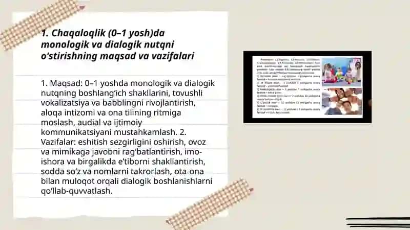Turli yosh bosqichlarida manologik va dialogik nutqni òstirishning maqsad va vazifalari 3