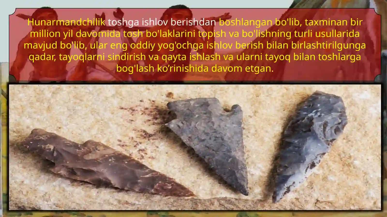 Arxeologiyada xonaki va ixtisoslashgan hunarmandchilik belgilari 3