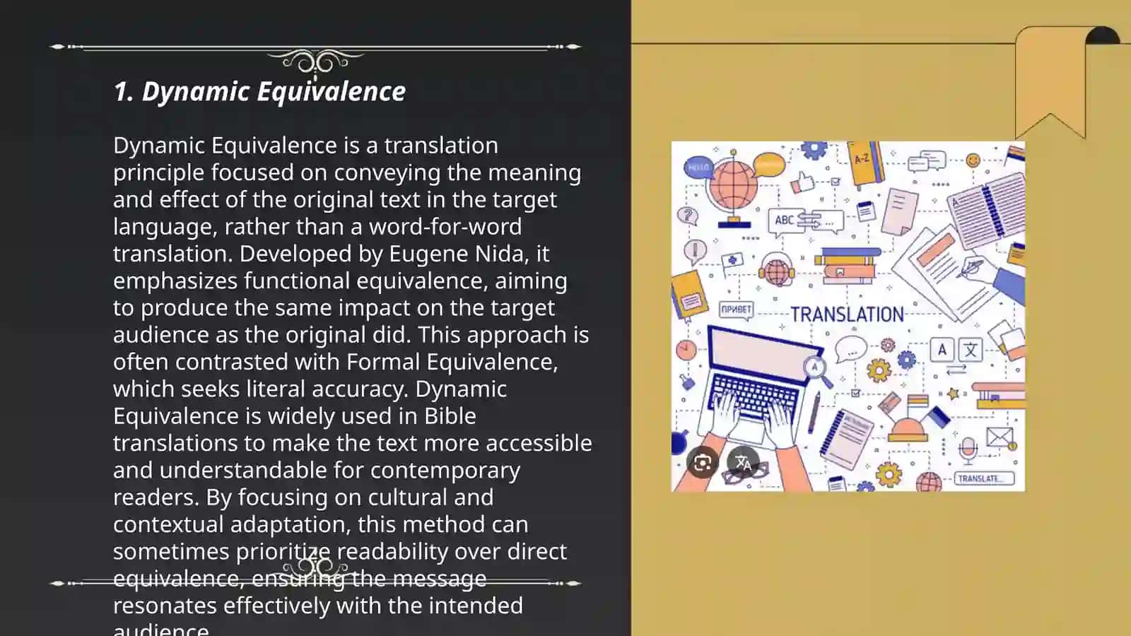 Types of equivalency in translation 3