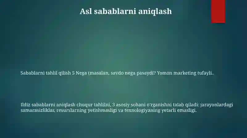London ofisining haqiqiy tafovut tahlili dasturiy ta'minotning ishga tushirilishi 3