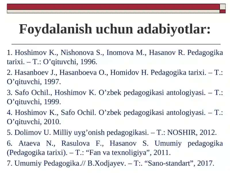PEDAGOGIKA TARIXI FAN SIFATIDA 3