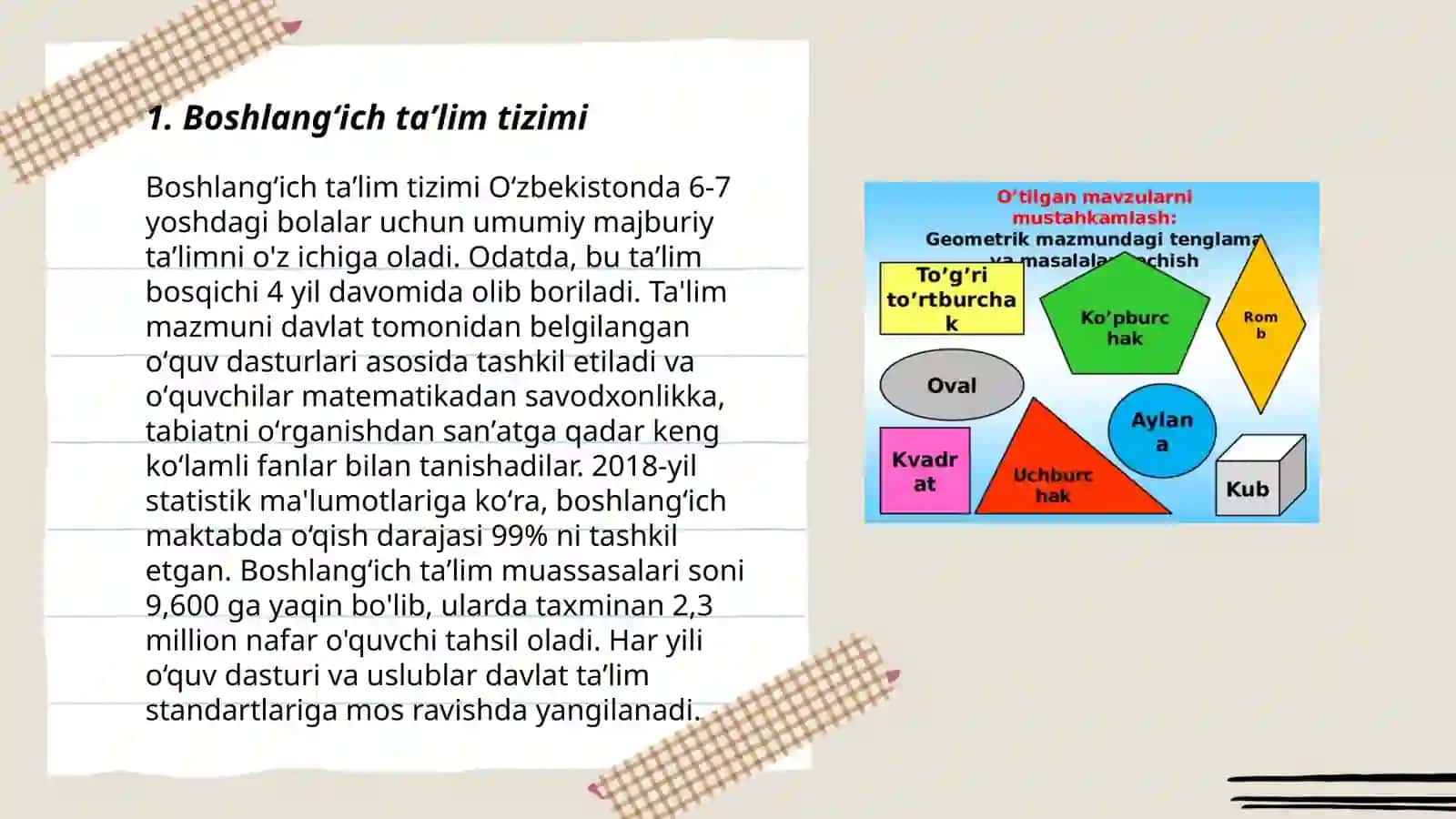 Boshlangʻich taʼlim tizimi 3