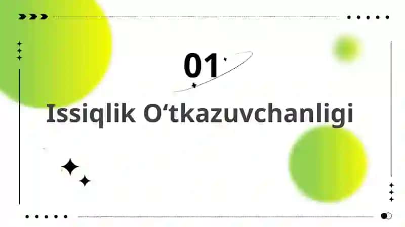 Issiqlik Almashinish: Nurlanish va Qonunlar 3