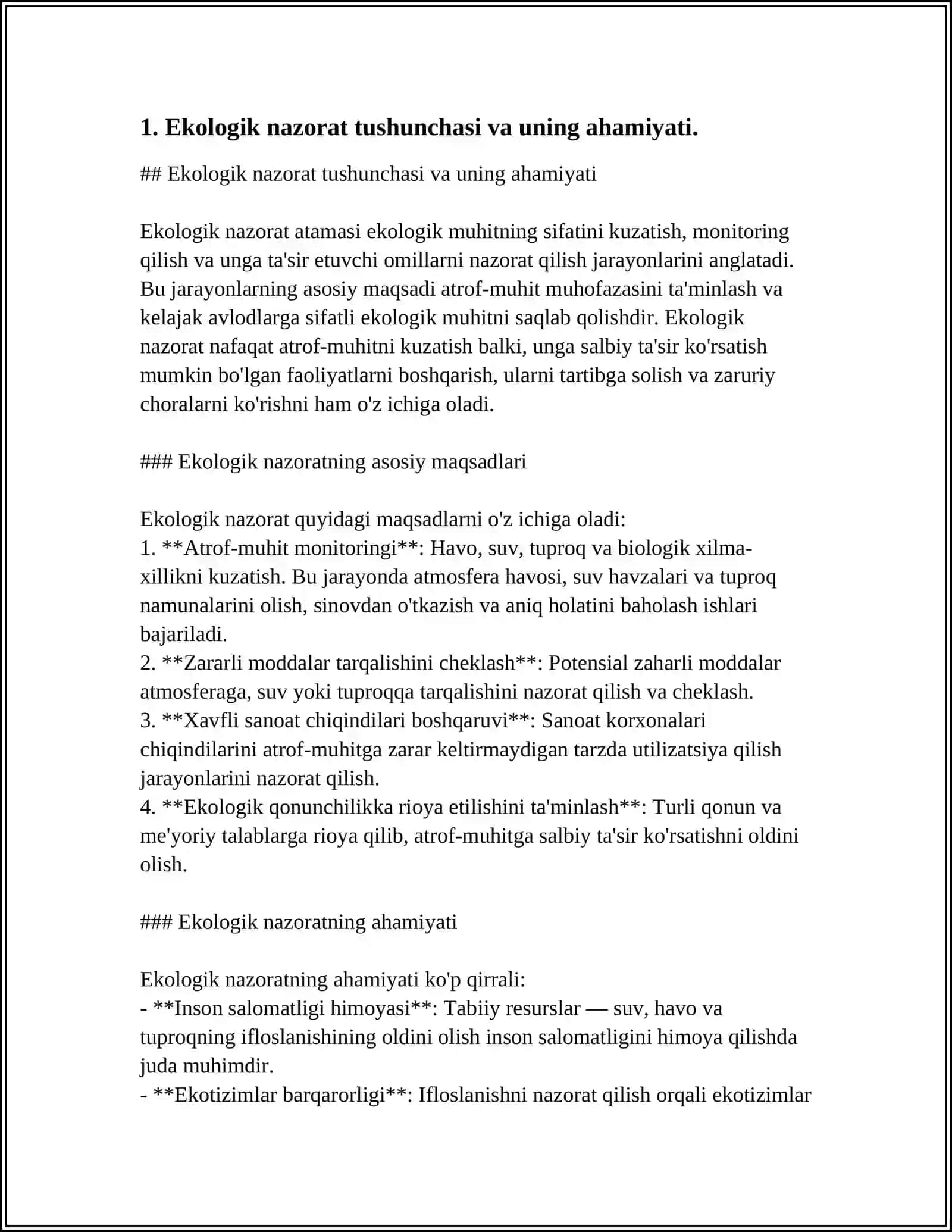 ISHLAB CHIQARISH EKOLOGIK NAZORATINI TASHKILIY-HUQUQIY TA'MINLASH 3
